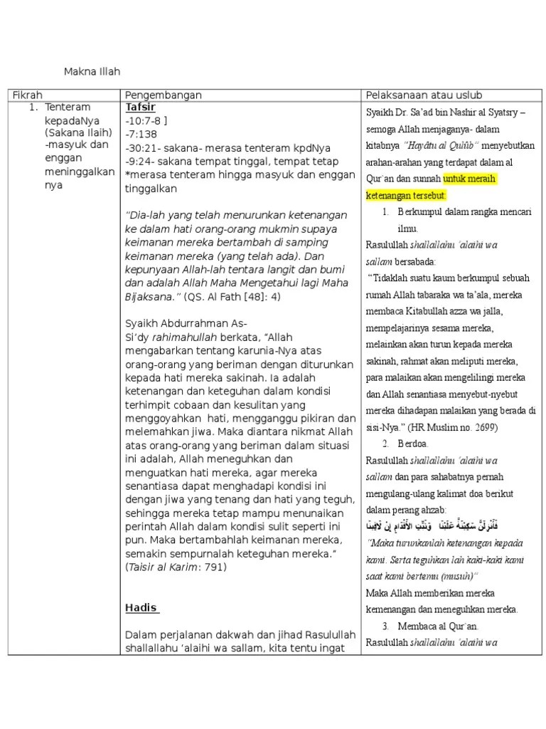 Makna Illah | PDF