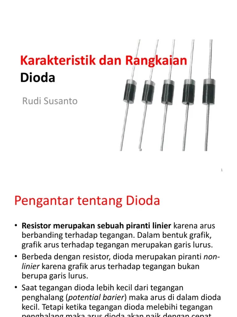 4 Karakteristik Dioda Pdf