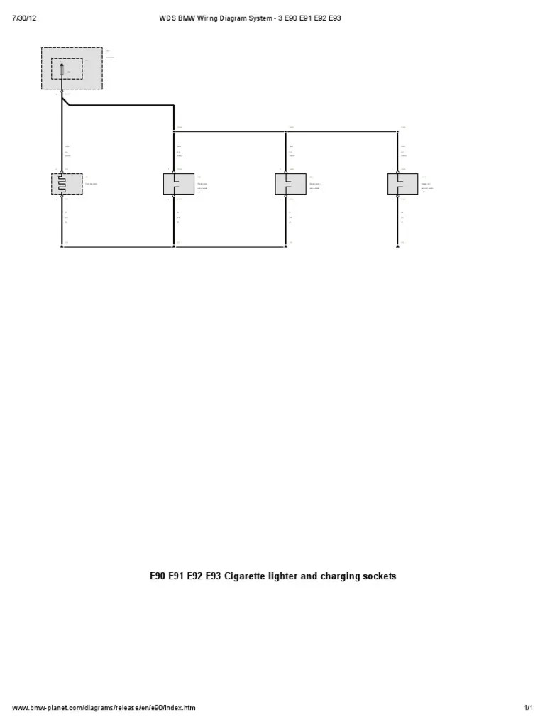 We may earn money from the links on this page. Wds Bmw Wiring Diagram System 3 E90 E91 E92 E93 Pdf