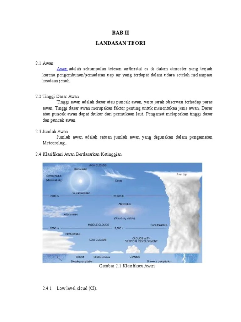 Ceilometer BAB II | PDF