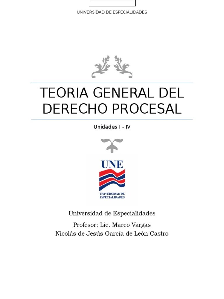 Derecho Procesal | PDF | Ley Procesal | Sentencia (ley)