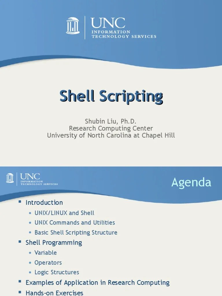 Shell Scripting | PDF | Command Line Interface | Control Flow