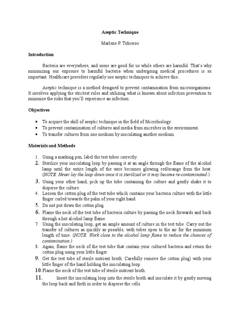 Pdf Semester Long Assessment Of Aseptic Technique In Microbiology Labs - Best Abstract Textures in 4K