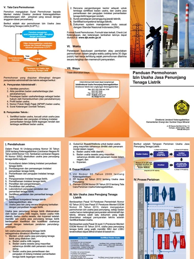 Surat permohonan dan formulir izin penyelenggaraan parkir kepada. Brosur Iujptl Pdf Pdf