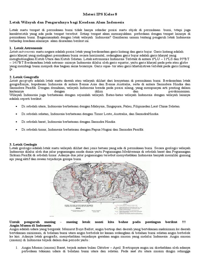 Materi IPS Kelas 8 | PDF