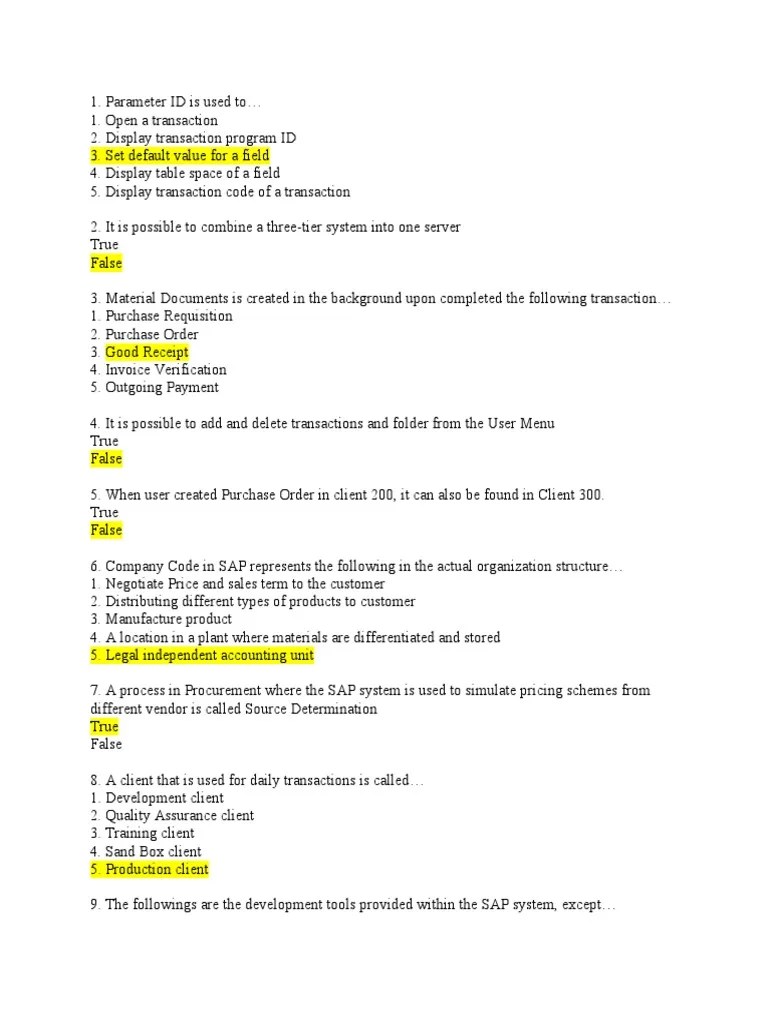 Sap Contoh Soal Invoice Receipt Cute766