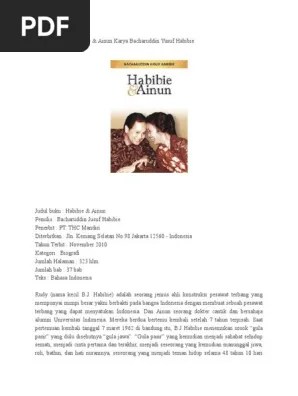 Contoh Teks Ulasan Novel Habibie Dan Ainun Berbagai Contoh Novel ini diluncurkan pada tanggal 30 November 2010 di Jakarta.