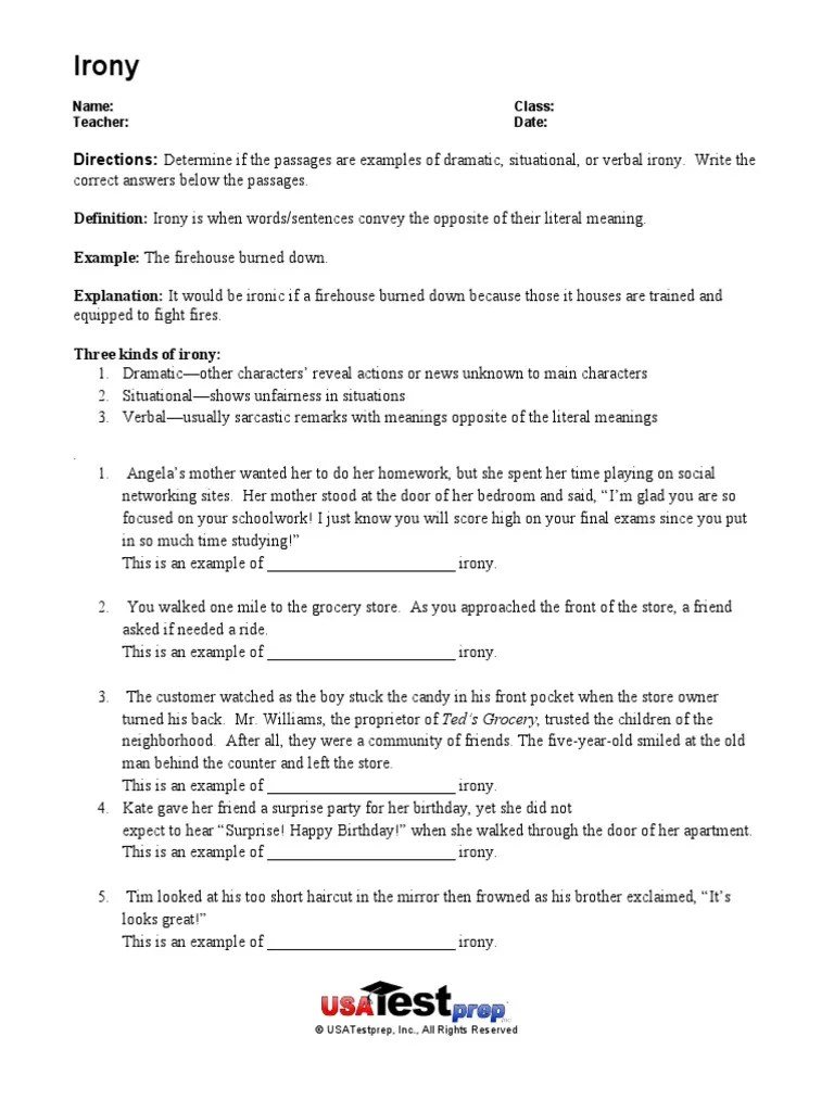 It turns out that while at dinner at the parris house, abigail fell to the floor, writhing in pain, and a needle was pulled out of her by parris; Extra Credit 2 Irony Pdf Irony Leisure
