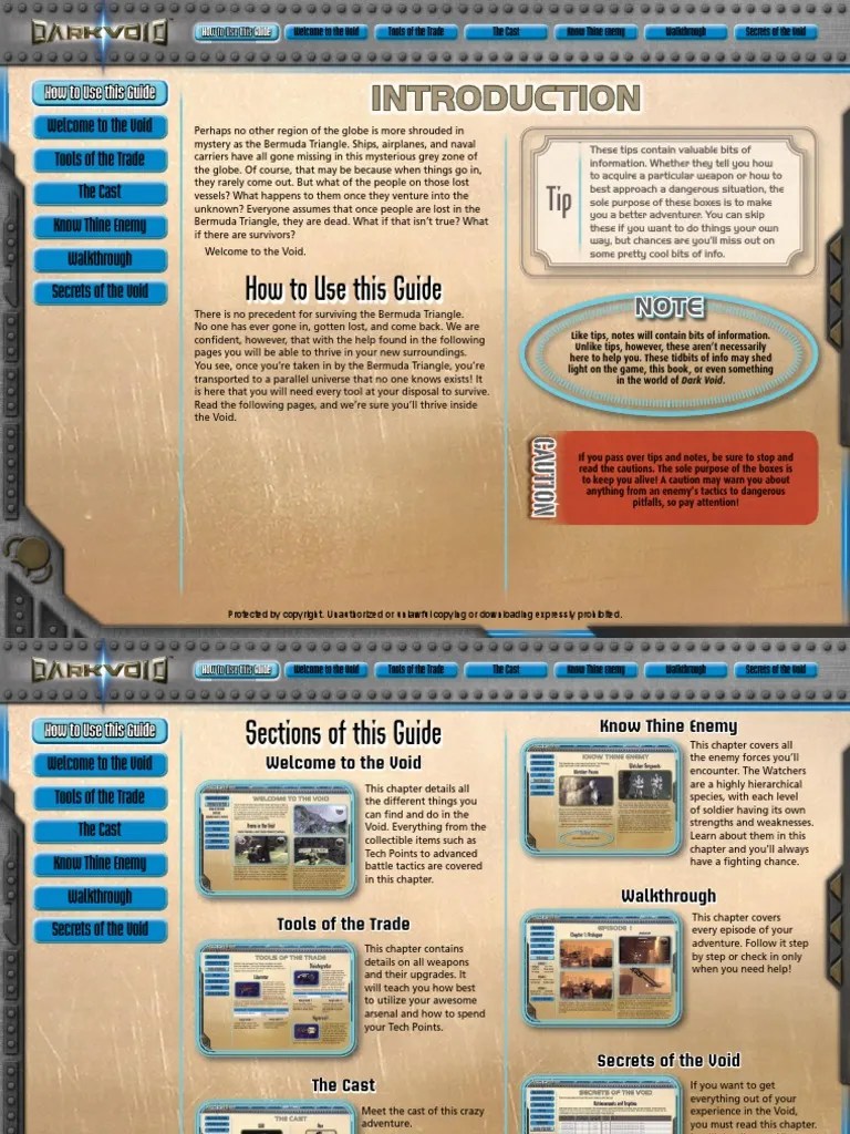 Dark Void (Official Prima Guide) | PDF | Ammunition | Weaponry