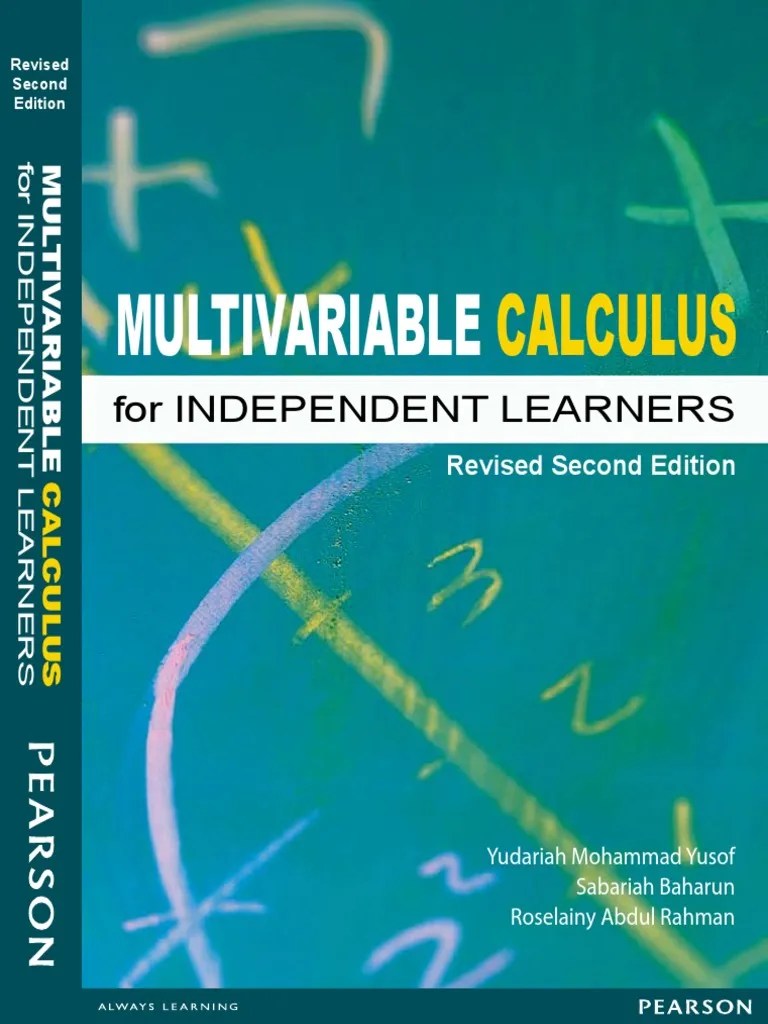 Multi-Variable Calculus | PDF | Function (Mathematics) | Variable ...