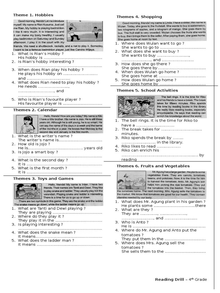 Inilah rekomendasi tentang contoh jurnal bahasa inggris tentang reading pdf. Reading Text Bahasa Inggris Kelas 5 Pdf
