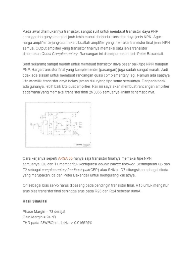 Pada Awal Ditemukannya Transistor