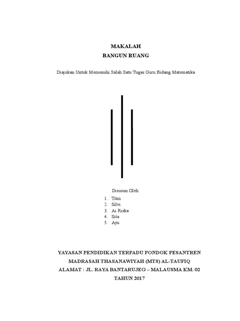 Ppt Geometri Bangun Ruang Unsur-unsur dalam Bangun Ruang.
