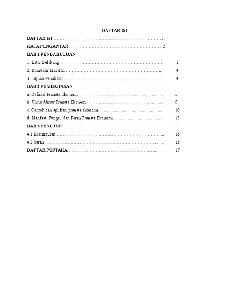 Makalah Pranata Ekonomi | PDF