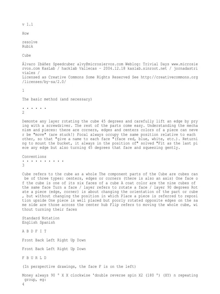 How To Make A Rubik's Cube | PDF | Logic Puzzles | Recreational Mathematics