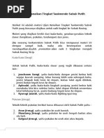 Materi Ujian Kenaikan Tingkat Taekwondo Sabuk Putih | PDF