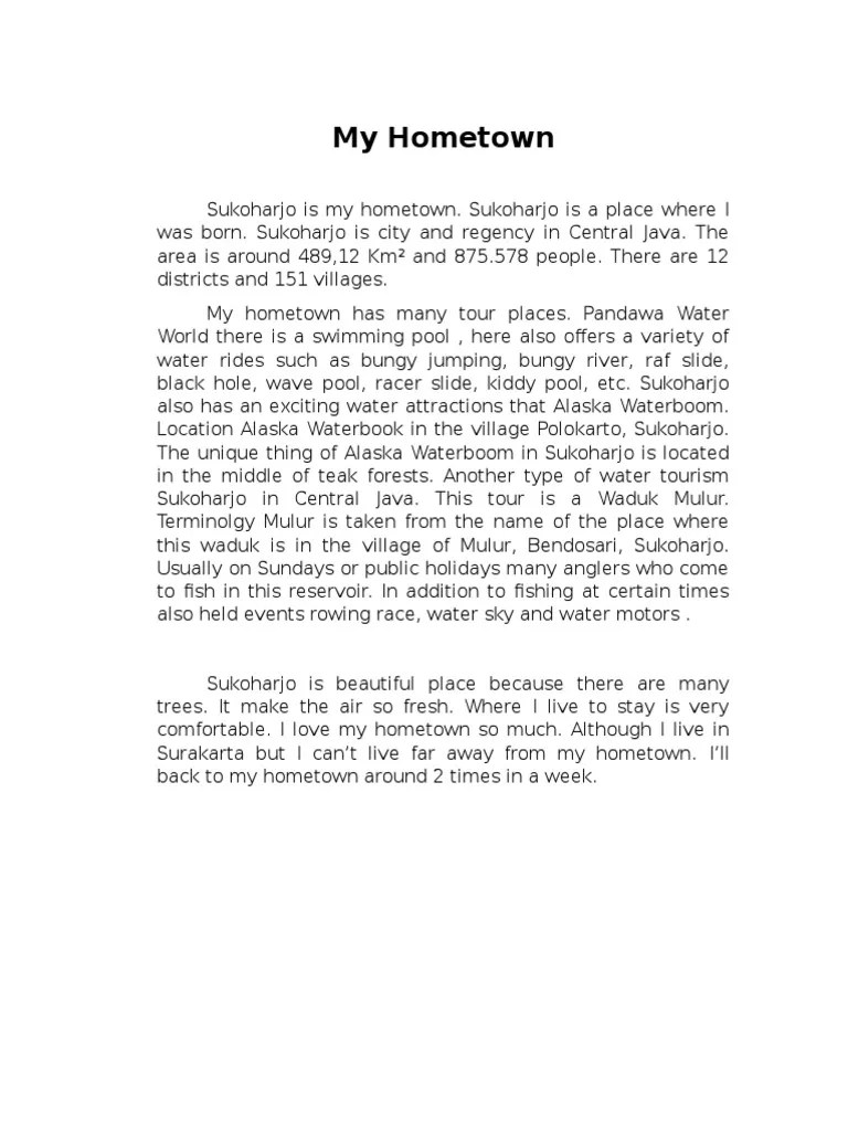 Di sisi kiri dan kanan terdapat kebun jati yang daunnya meranggas. My Hometown