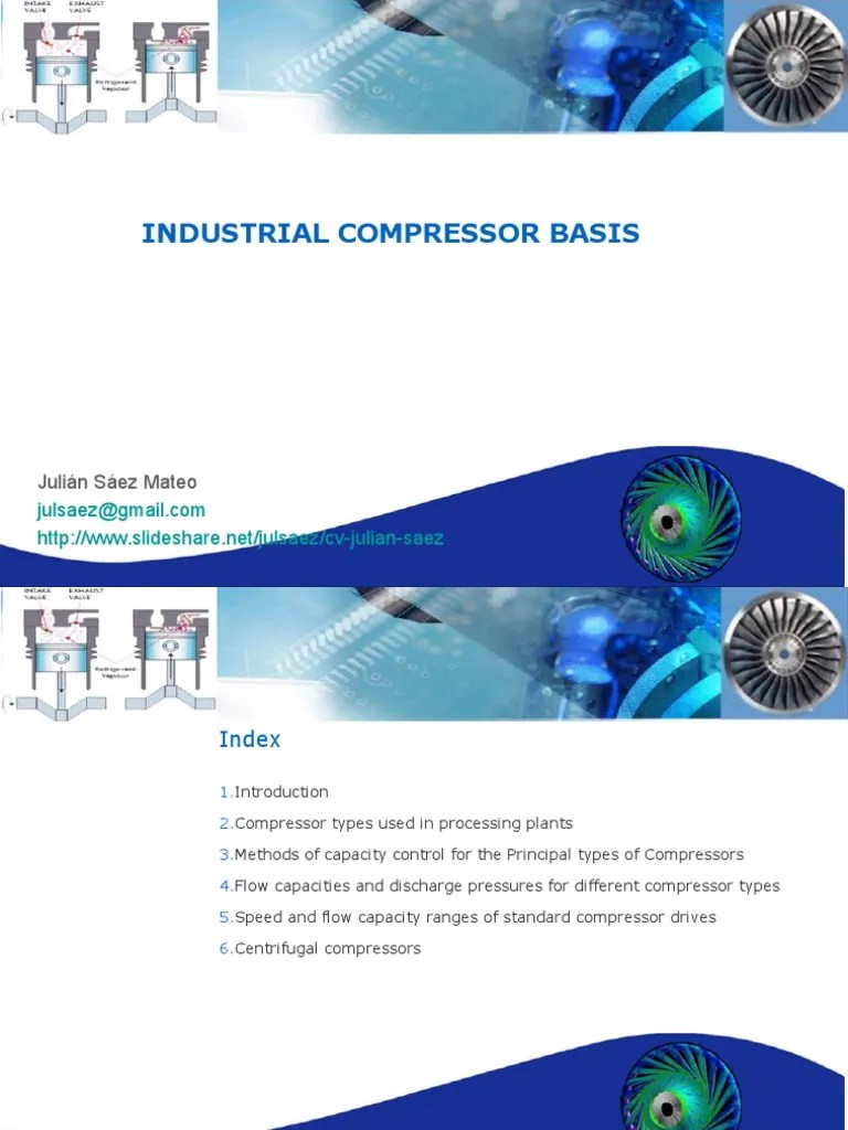 Basic Compressor | PDF | Gas Technologies | Turbomachinery