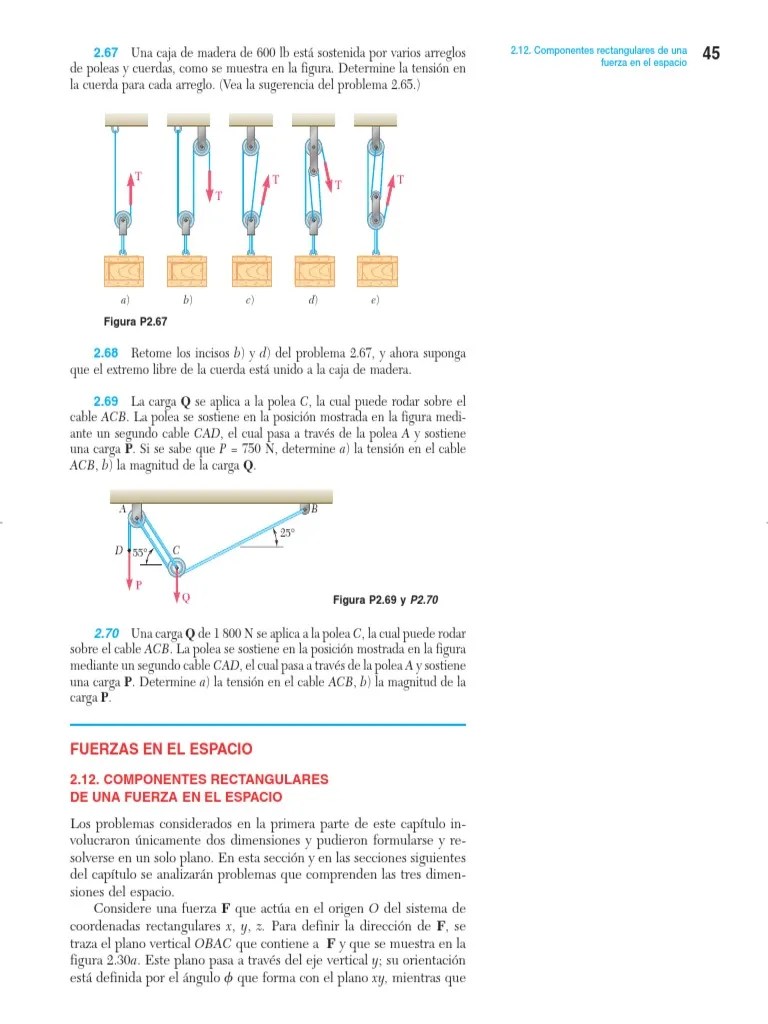 Vectores En El Espacio | PDF | Vector Euclidiano | Triángulo