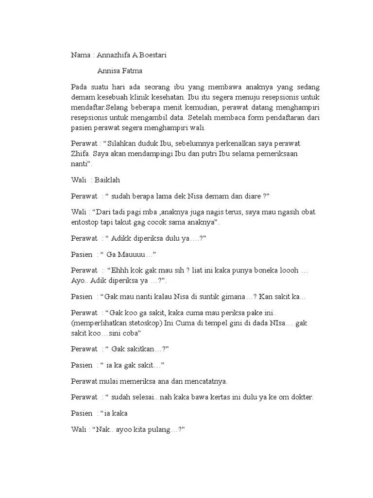 Dialog Komunikasi Pada Anak | PDF