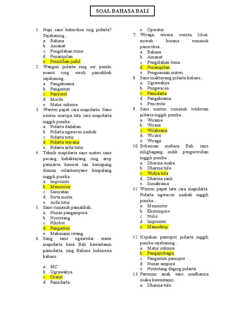 We did not find results for: Rangkaian Soal Bahasa Bali