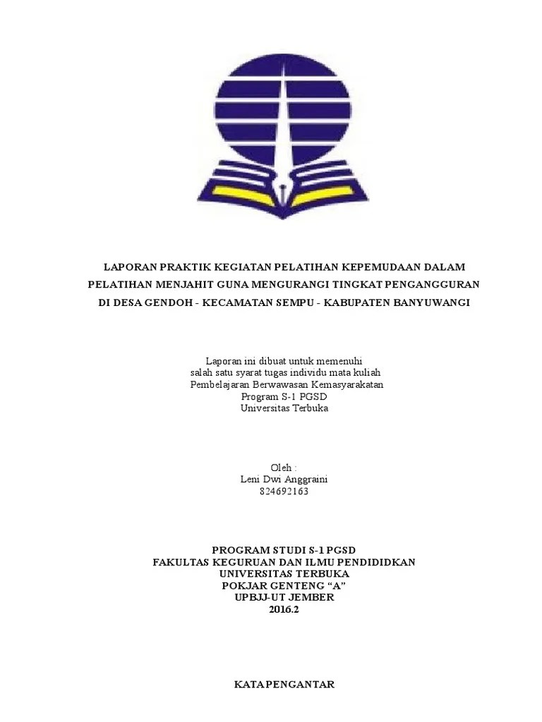 Didalam pembelajaran peserta didik dituntut . Laporan Kegiatan Kepemudaan Inel Pdf