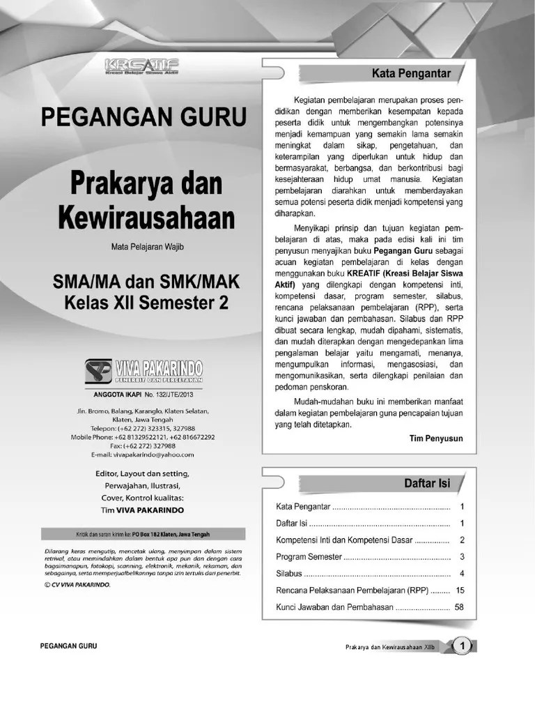 Mayoritas lks yang digunakan sendiri adalah lks intan pariwara dengan kurikulum 2013 revisi atau k13 revisi baik peminatan ipa, ips, bahasa, maupun agama. Terkini Kunci Jawaban Lks Biologi Viva Pakarindo