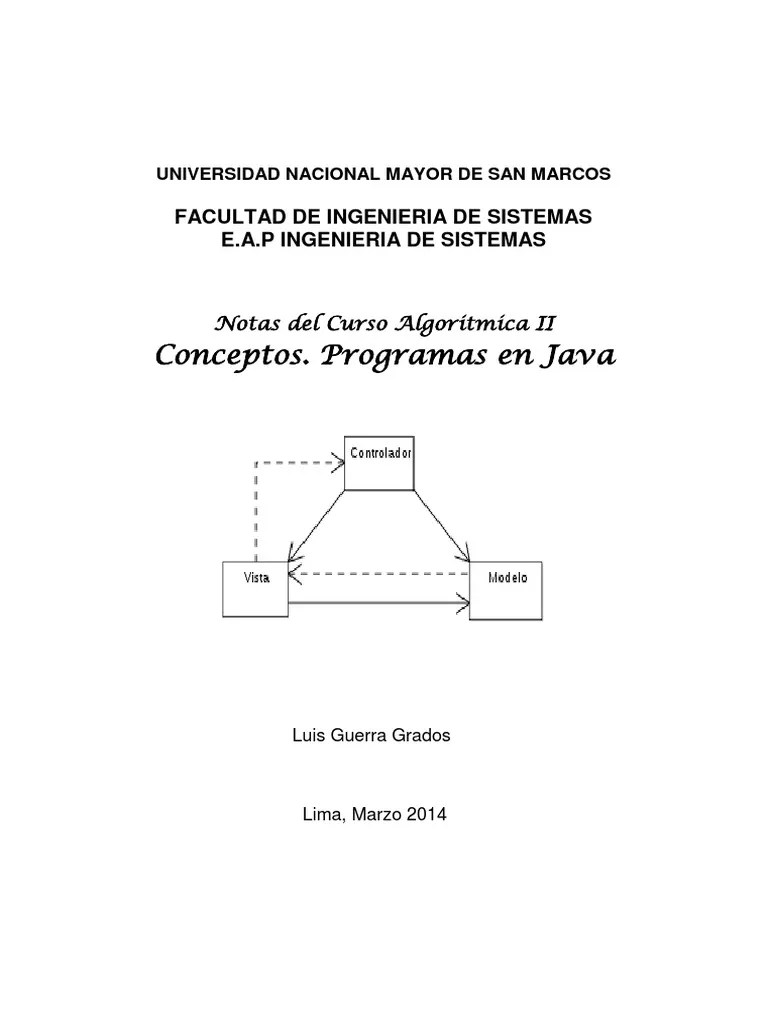 Guía De Programación En Java | PDF | Objeto (informática) | Java ...