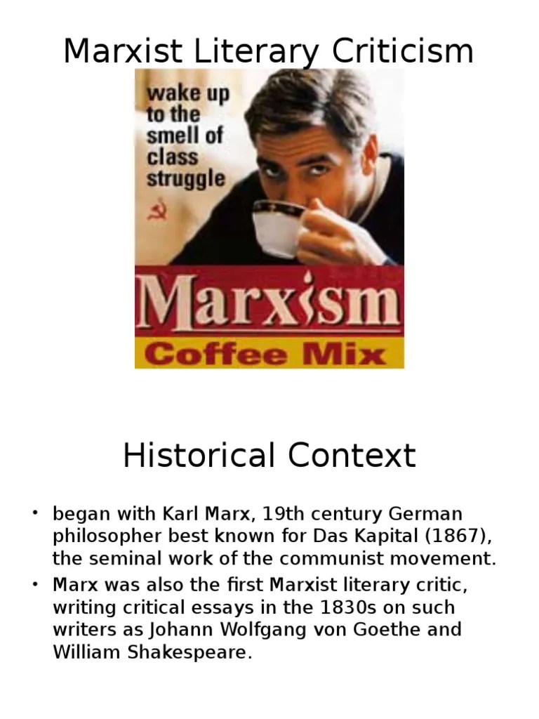Marxist Literary Criticism PPT 20 | Karl Marx | Philosophical Traditions