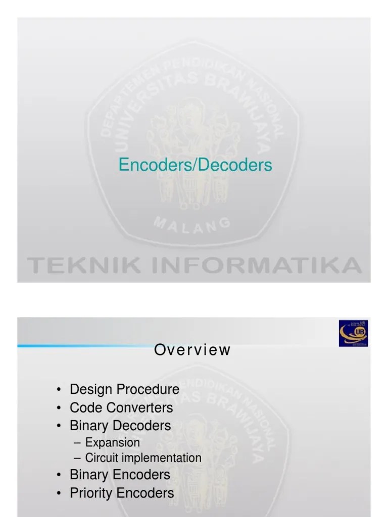 PDF Digital - Decoder Encoder PDF | PDF | Logic Gate | Boolean Algebra