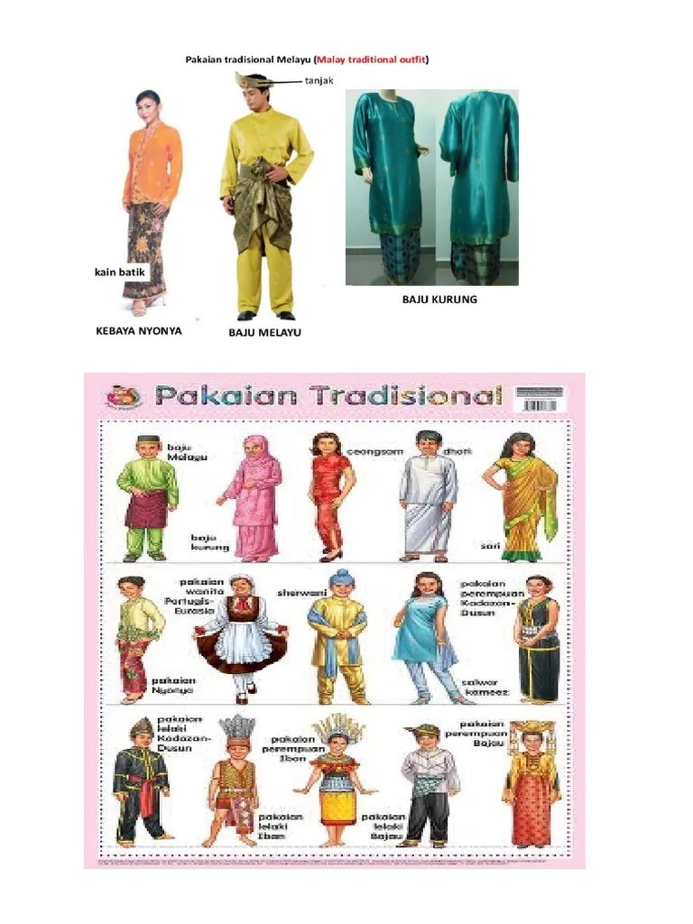 Baju kurung pakaian tradisional melayu · baju kurung pengakap guru perempuan . Pakaian Dan Kuih Tradisional Pdf