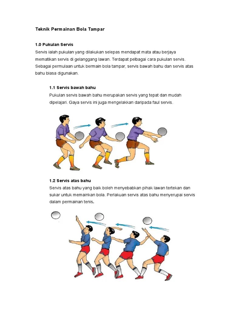 Soal pembahasan pat yang disertai kunci jawaban ini dapat menjadi referensi guru dan digunakan siswa kelas 2 sd mi untuk belajar. Teknik Permainan Bola Tampar Pdf