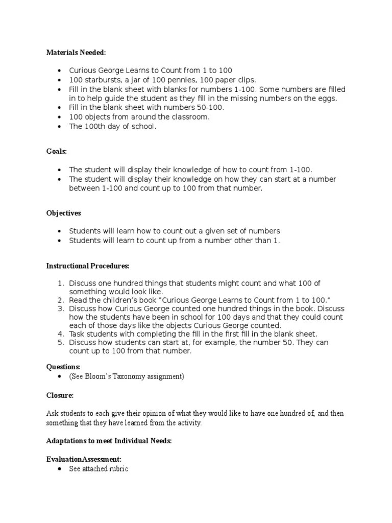 Lesson Plan | PDF | Educational Psychology | Behavior Modification