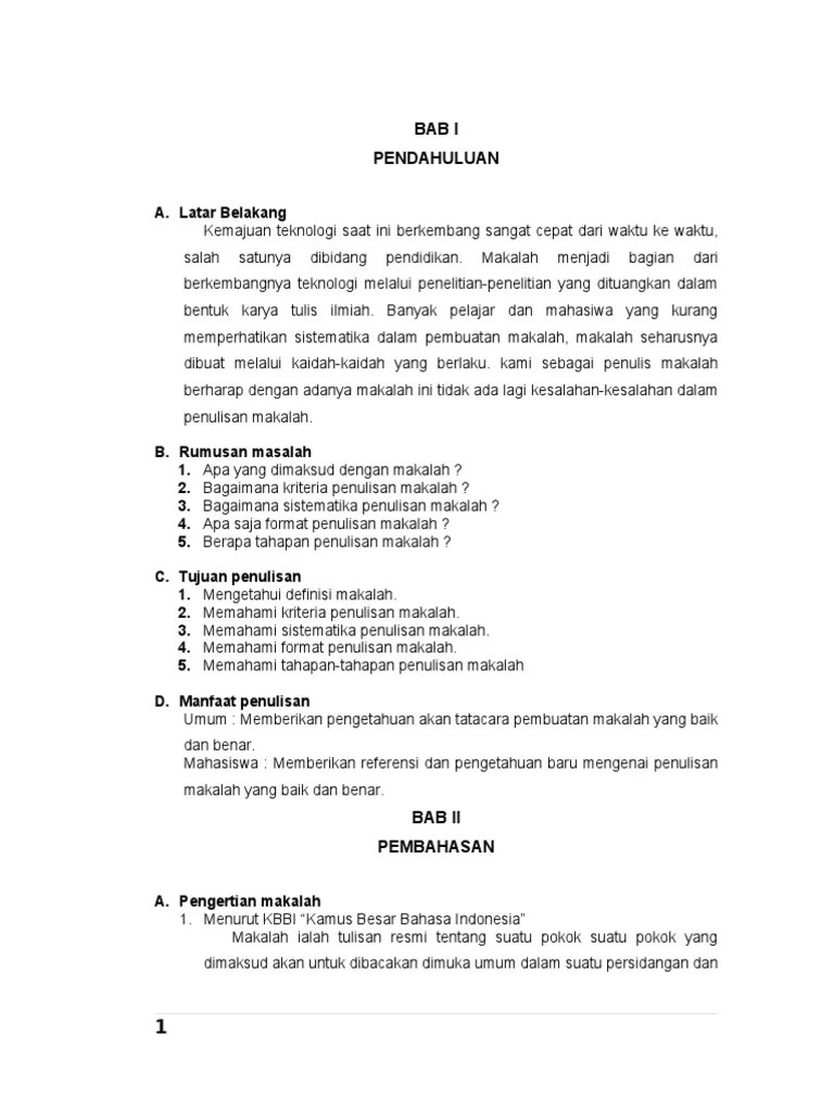 Isi Pembahasan | PDF