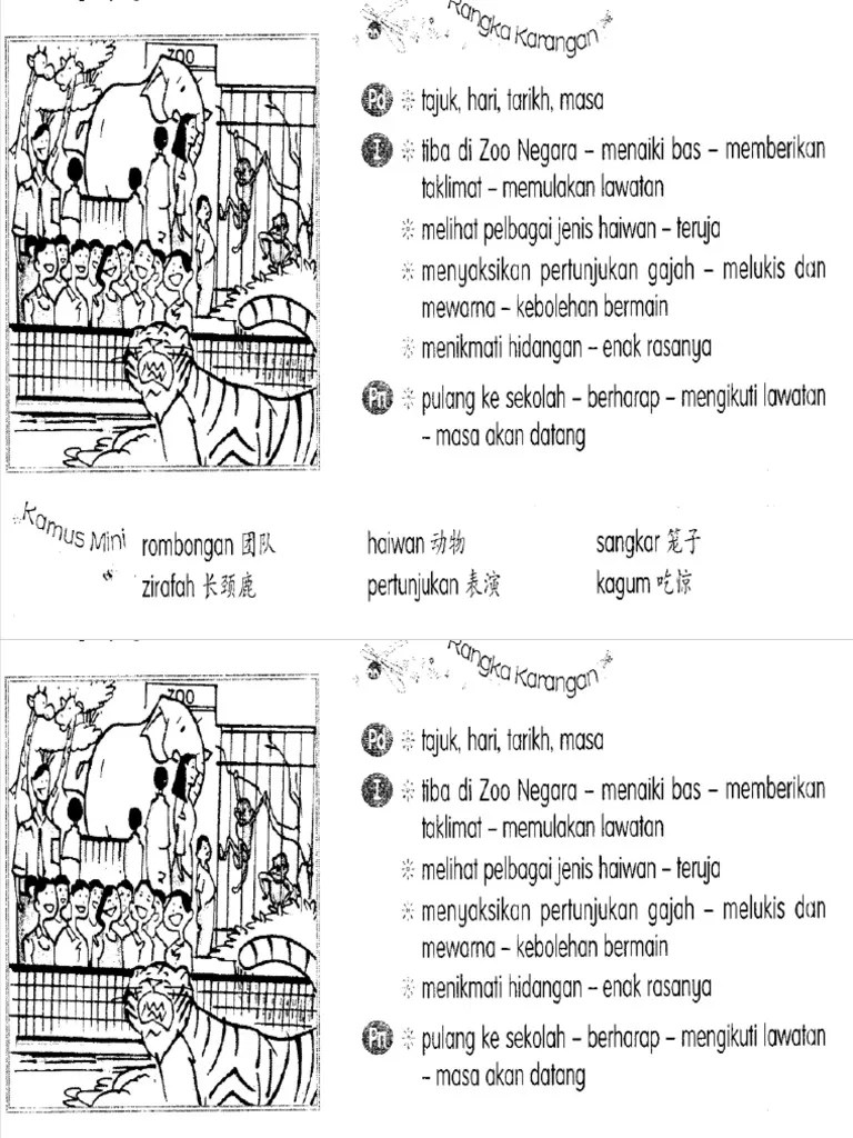 Kami bertolak ke sana pada pukul. Catatan Harian Lawatan Ke Zoo Negara Pdf