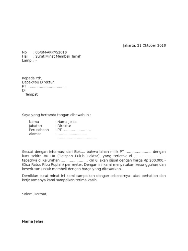 Yuk Cek Contoh Loi Pembelian [Terlengkap] 