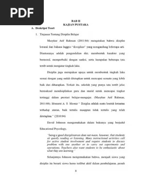 Bergaul akrab dengan firman tuhan, berdoa, beribadah, memberitakan injil, melayani, tanggung jawab menggunakan waktu, berpuasa, bersaat teduh, menulis buku harian, dan belajar dari orang lain (melalui persekutuan maupun buku). Disiplin Belajar Pdf Pdf