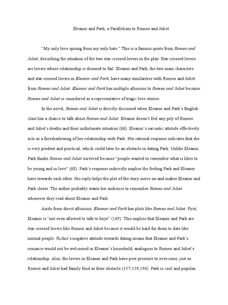 Foreshadowing In Romeo And Juliet Essay