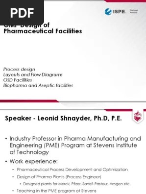 Gmp Pharmaceutical Facility Design Slide Tablet Pharmacy