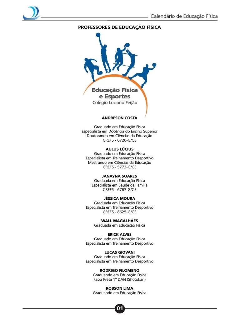 Apostila Educação Física 2015 PDF | Ginástica | Educação Física