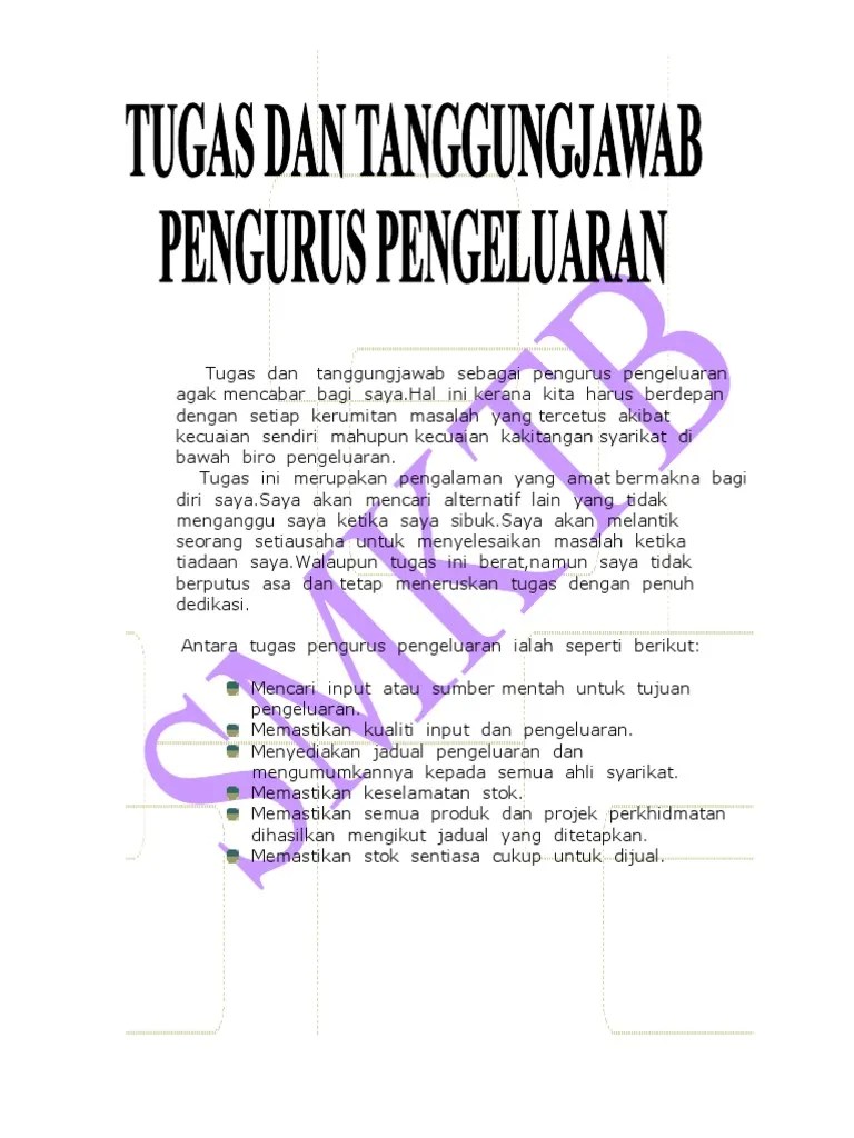Bertanggung jawab mengurus perjalanan harian syarikat. Tugas Dan Tanggungjawab Pengurus Pengeluaran Pdf