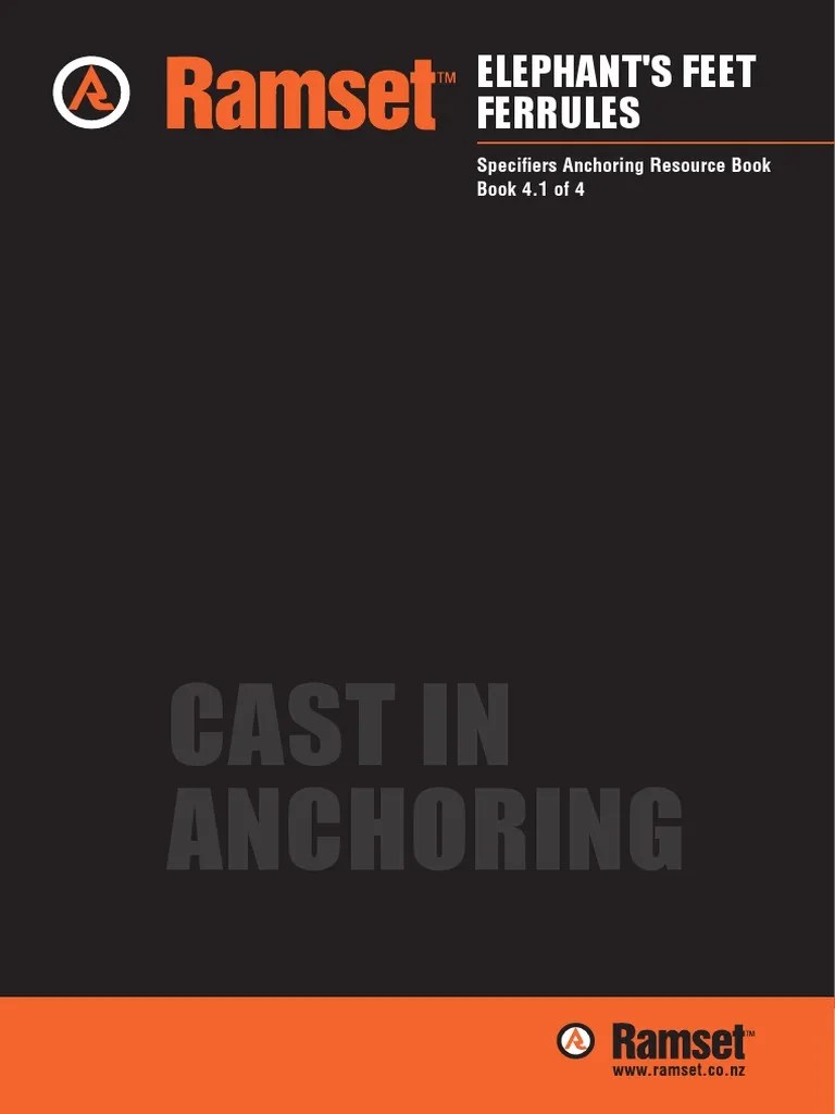 4 Elephants Feet Ferrules | PDF | Screw | Galvanization