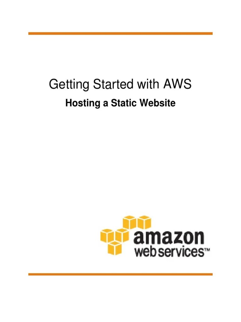 AWS Static Website | PDF | Websites | Domain Name System