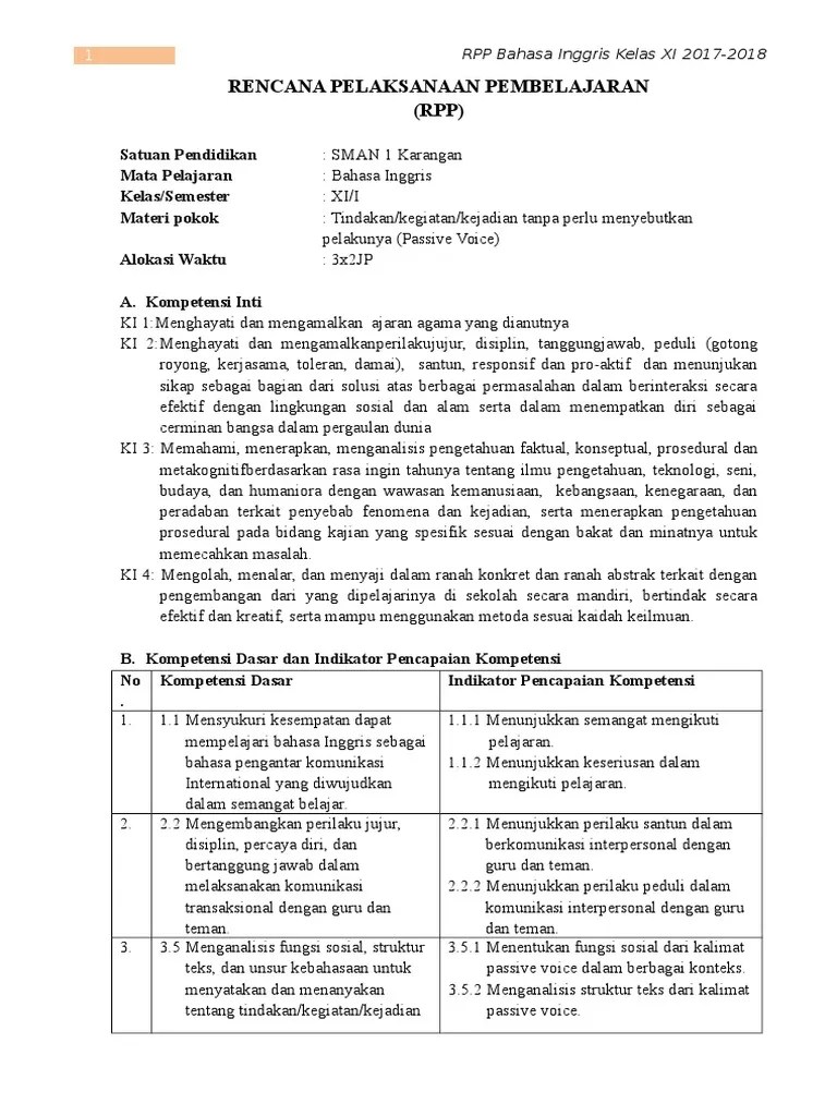Karena kalimat pada soal diatas mengacu kepada present continuous tense (are using/ now) adalah kata kuncinya, jadi apabila sebuah kalimat aktif . Rpp Passive Voice Pdf