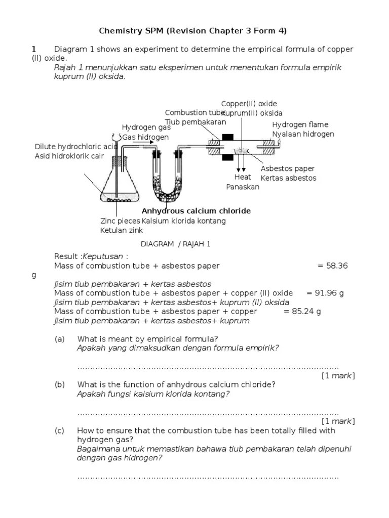 1 beberapa titis cecair bromin dititiskan ke dalam sebuah. Form 4 Chap 3 Pdf Hydrogen Magnesium