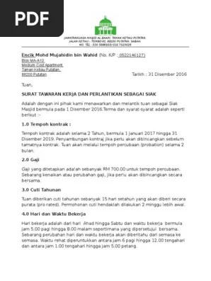 12.06.2016 · saya buntu dengan status saya sekarang. Contoh Surat Tawaran Kerja Bahasa Melayu Tengok Letter Website