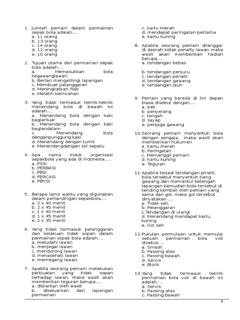 Penjaskes Kls 10 | PDF