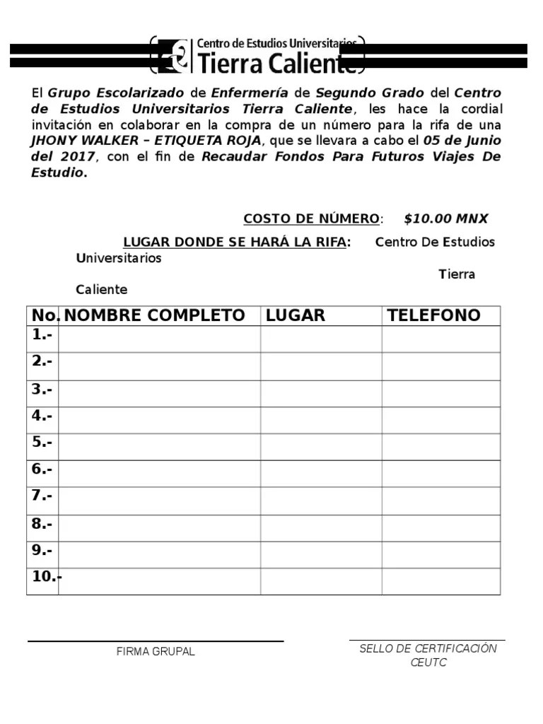 Se trata de una divulgación periódica que se realiza dentro de una asociación, comunidad, grupo o club con la intención de proporcionar información o datos sobre una situación o evento en particular. Ejemplo De Una Rifa Pdf Deportes Agitacion
