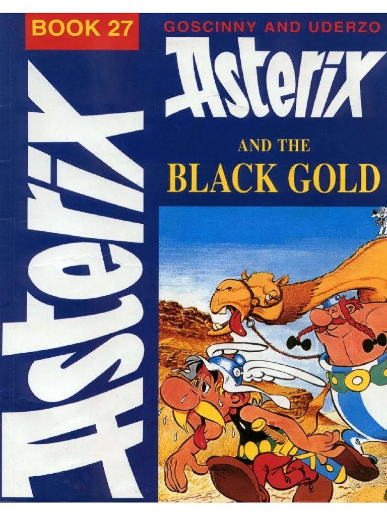 028 Asterix And The Black Gold | PDF | Satirical Comics | Comics