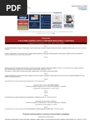 Všetk‎ch tvarov uz vysklonovan‎ch podstatn‎ch mien. Pravilnik O Programu Zavrsnog Ispita U Osnovnom Obrazovanju I Vaspitanju Pdf
